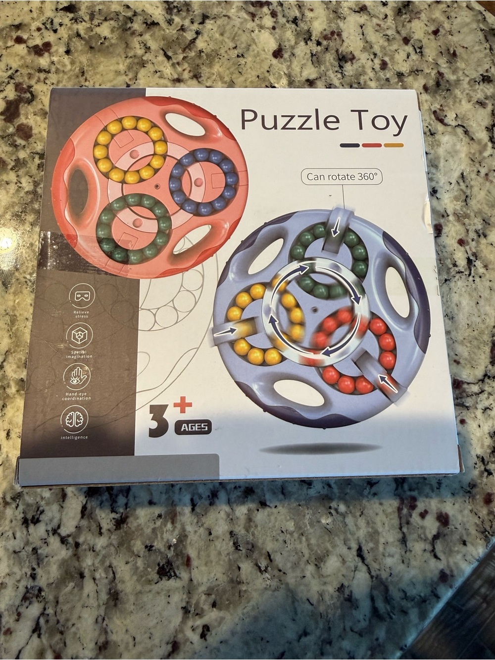 Puzzle Toy - Blue and Red Color Options - Kids Toys